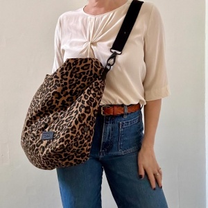 Oversized Tote Bag - Leopard